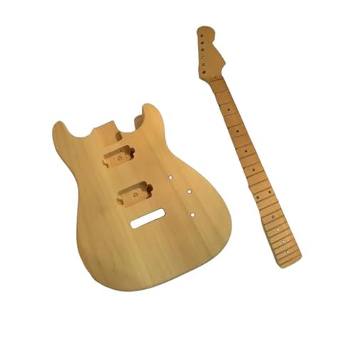 イエロータイガー　自作ギター ボディ＆ネックのみ 31+fXxiBKmL.jpg